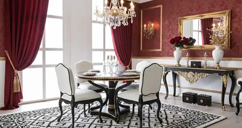 راهنمای انتخاب رنگ میز ناهارخوری