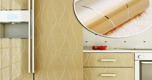 تغییر رنگ کابینت ام دی اف با برچسب