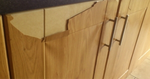 تغییر رنگ کابینت ام دی اف با روکش ام دی اف یا برچسب کابینت